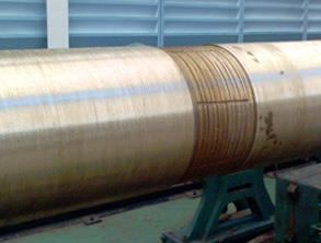 Worn propeller shaft causing vibration on the fishing vessel Worn propeller shaft causing vibration on the fishing vessel