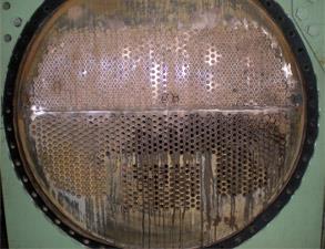 Corroded heat exchanger Corroded heat exchanger