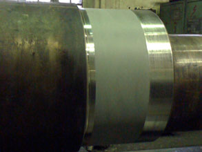 Belzona 1111 (Super Metal) used to repair shaft to tolerance Belzona 1111 (Super Metal) used to repair shaft to tolerance
