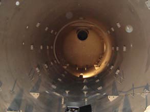 New built vessel prior to protection using Belzona materials New built vessel prior to protection using Belzona materials