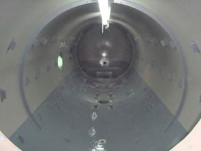 Process vessel protected against erosion and corrosion using Belzona 1391S Process vessel protected against erosion and corrosion using Belzona 1391S