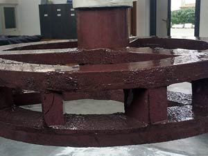 Belzona abrasion resistance lining applied Belzona abrasion resistance lining applied